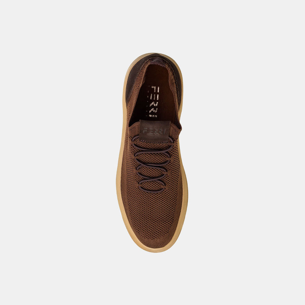 Slip On Knit Brown
